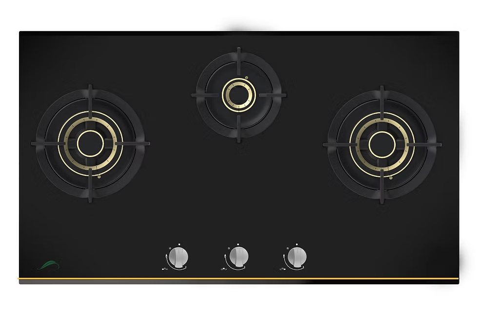 Signature Hob 3768BG #S9 – 3‑Burner Built‑In Gas Hob