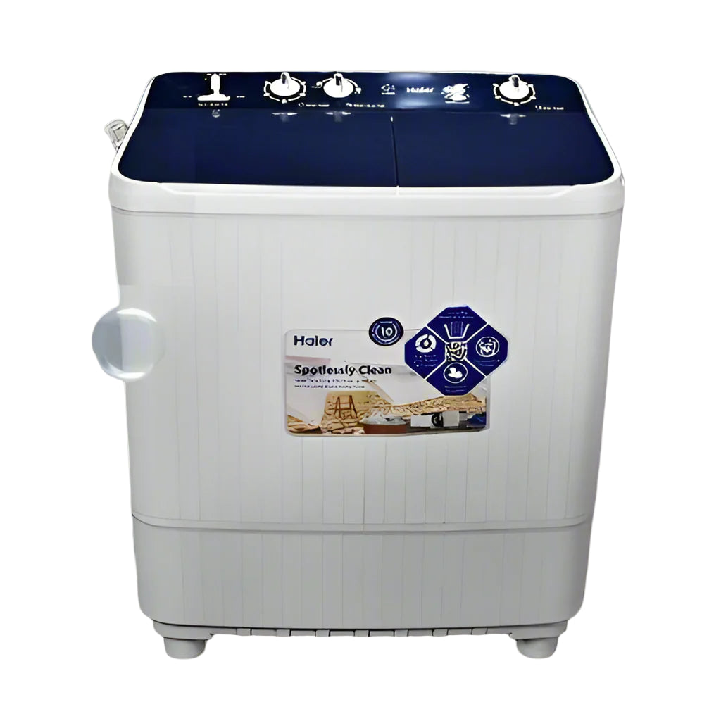Haier 10 kg Semi-Automatic Twin Tub Washing Machine Model HWM 100-1169
