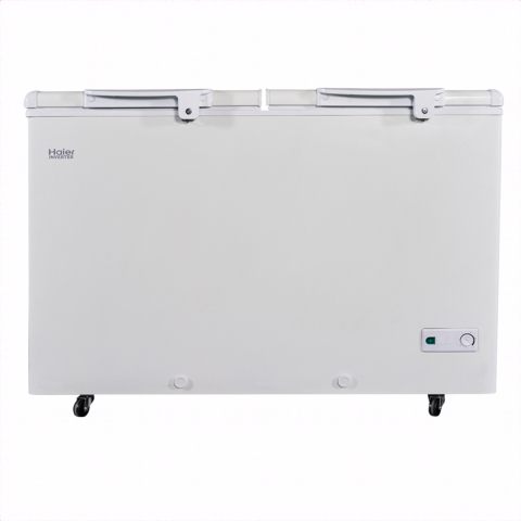 Haier Twin Cabinet Inverter Deep Freezer Model HDF-385 INV