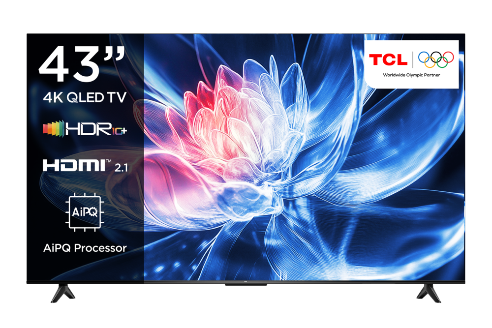 TCL 43-inch QLED Smart TV Model 43T6C