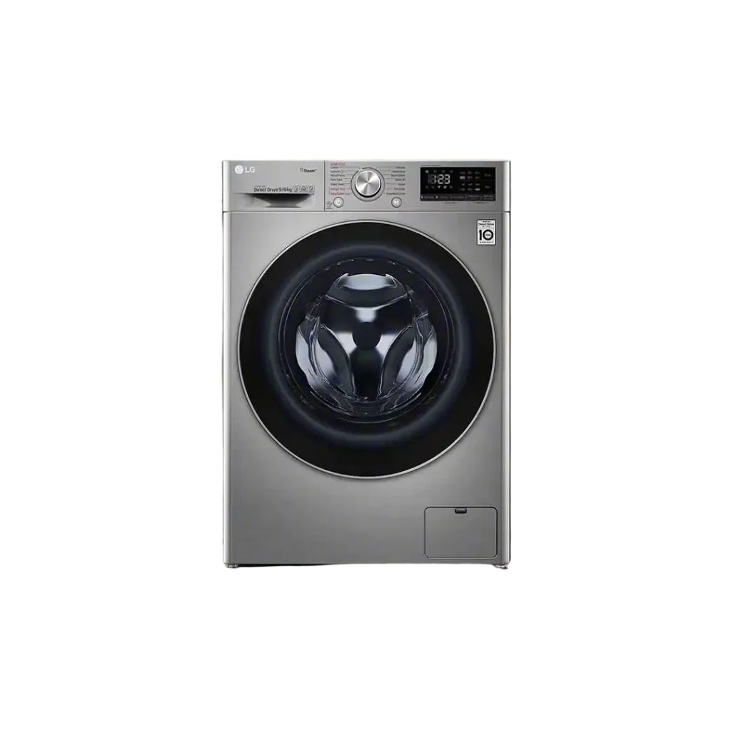 LG 10.5/7KG AUTOMATIC FRONT LOAD WASHER DRYER Model F4V5RGP2T