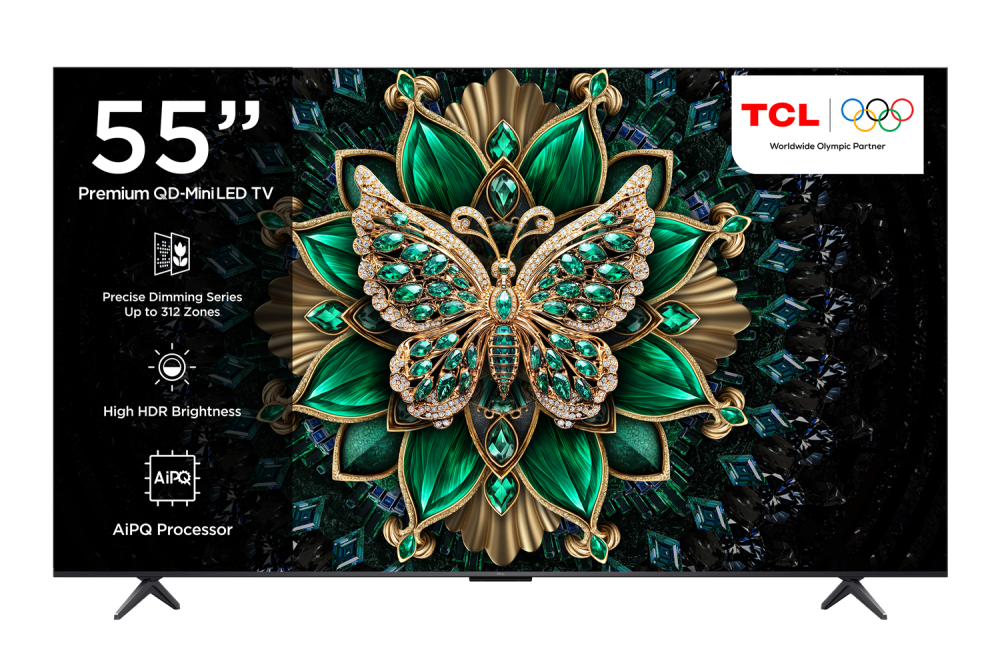 TCL 55-inch QD-Mini LED Smart TV Model 55C6K