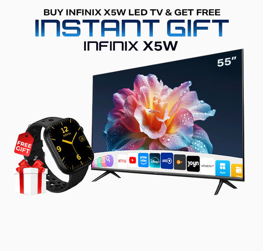 Infinix 55 Inch 4K QLED Smart TV Model 55X5W