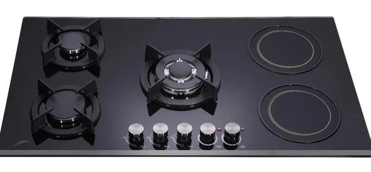 Signature 5-Burner Hybrid Kitchen Hob Model 5900TG-LPG