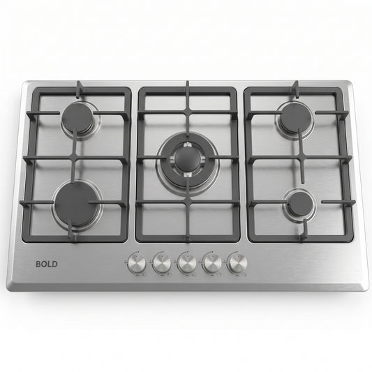 BOLD KITCHEN HOB 5 BURNER Model HC90-517G
