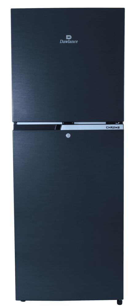 Dawlance Refrigerator Model 9169WB Chrome Hairline Black - Friends Corporation