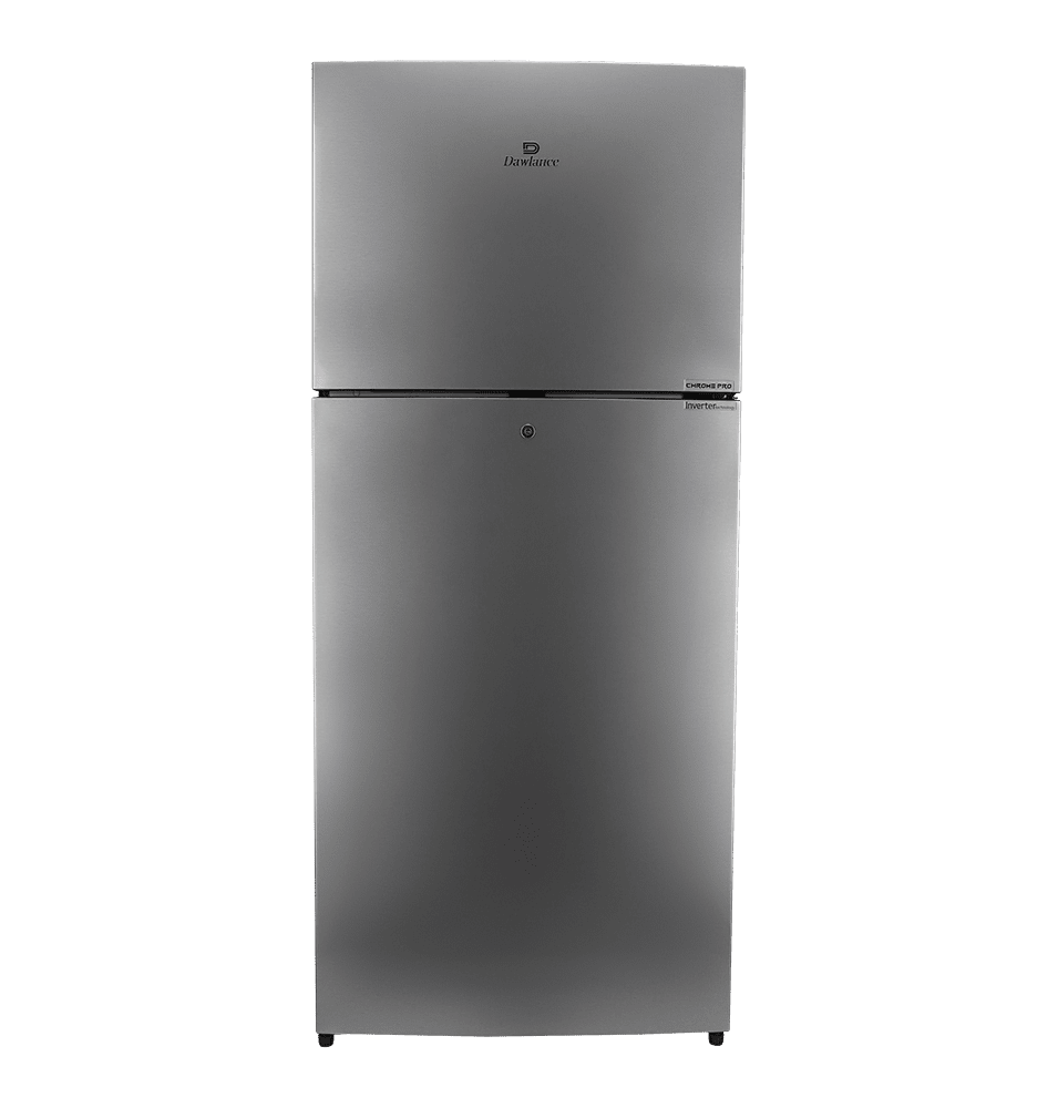 Dawlance Refrigerator Model 9191WB Chrome Pro Hairline Silver - Friends Corporation