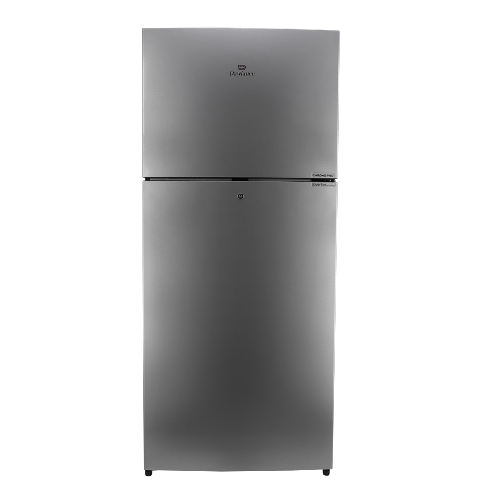 Dawlance Refrigerator Model 9193LF Chrome Pro Hairline Silver