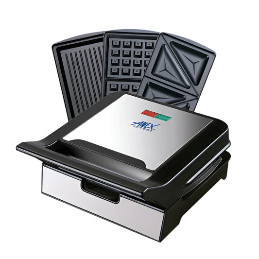 Anex Deluxe 3-in-1 Sandwich Maker Model AG-2039C