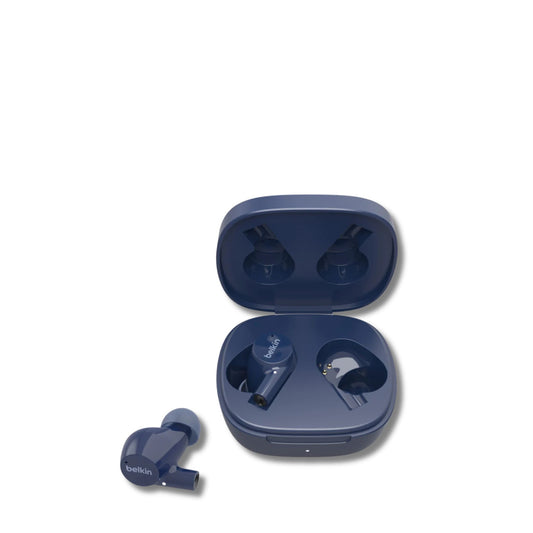 BELKIN SOUNDFORM RISE TRUE WIRELESS EARBUDS Model AUC004BTBL