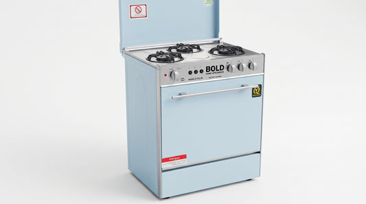 BOLD COOKING RANGE 5 BURNER 90CM Model 903TGT