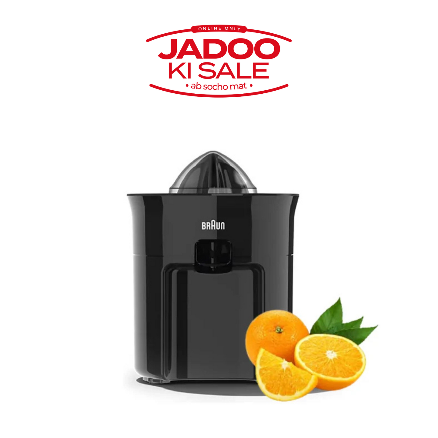 Braun TributeCollection Citrus Juicer Model CJ3050-BK