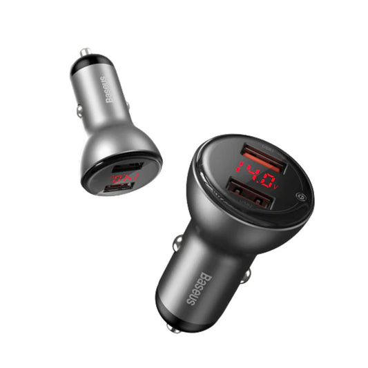 Baseus 45W Digital Display Car Charger