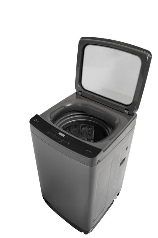 Dawlance DWT 1776 FLT C Glow 17KG top load washing machine with open lid