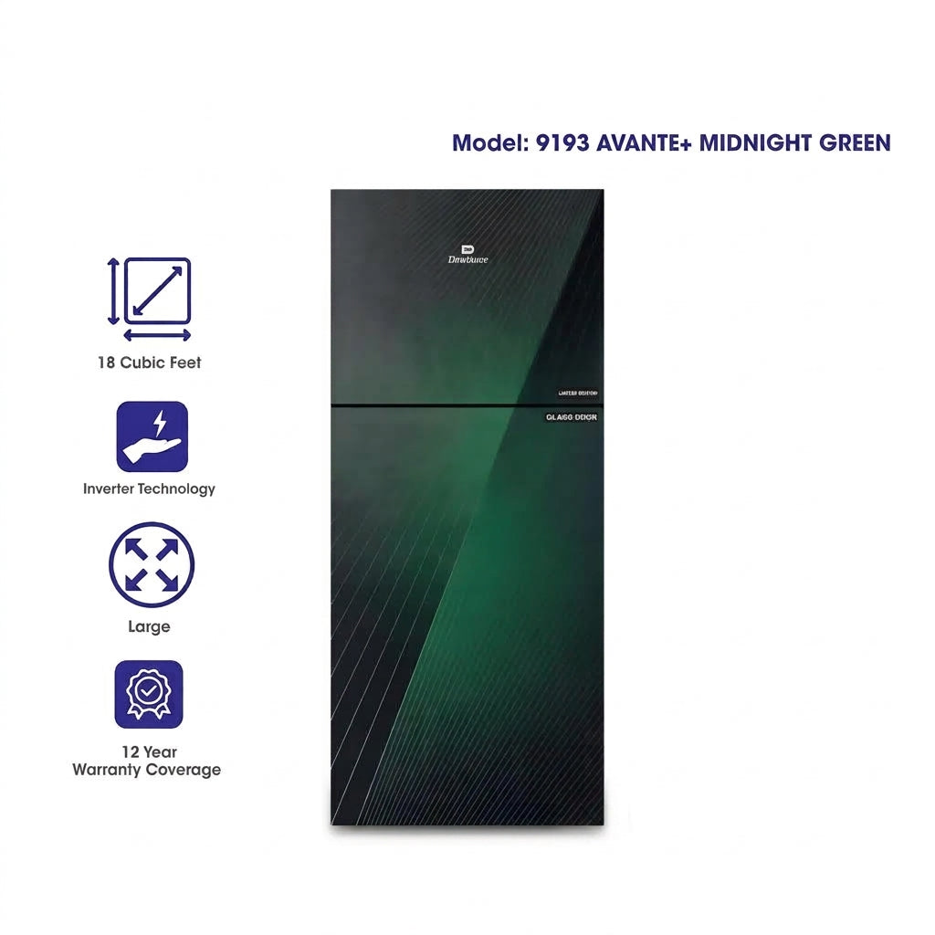 Dawlance 9193 Avante+ Midnight Green Refrigerator