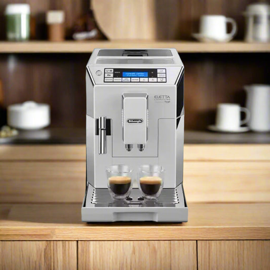 DeLonghi Fully Automatic Coffee Maker Eletta Cappuccino Maker Machine ECAM45.760.W