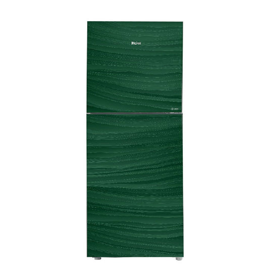 Haier 19 cu ft Glass Door Top‑Mount Refrigerator Model HRF 538 EPG