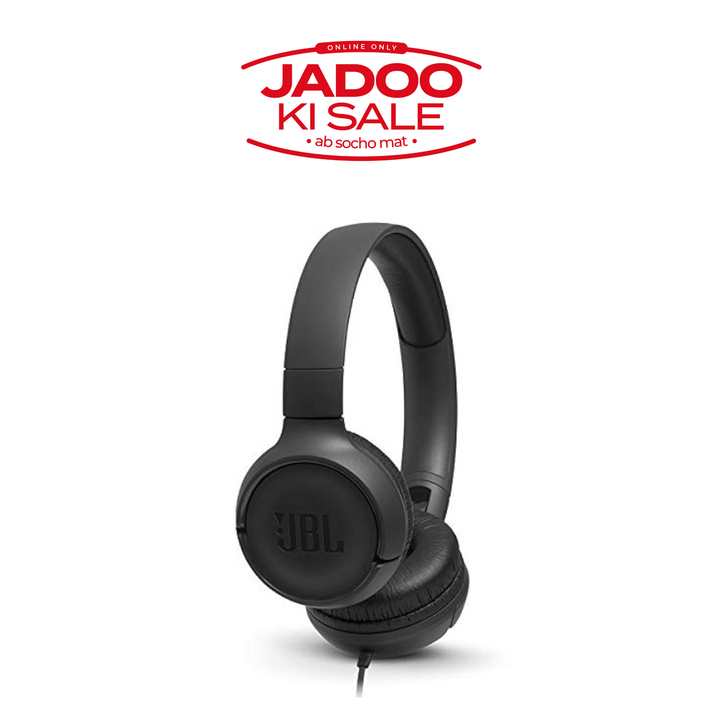 JBL TUNE500 Wired On-Ear Headphones