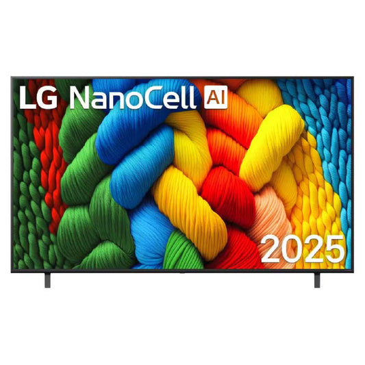 LG NANOCELL NANO80 75 INCH 4K UHD SMART TV Model 75NANO80ASA