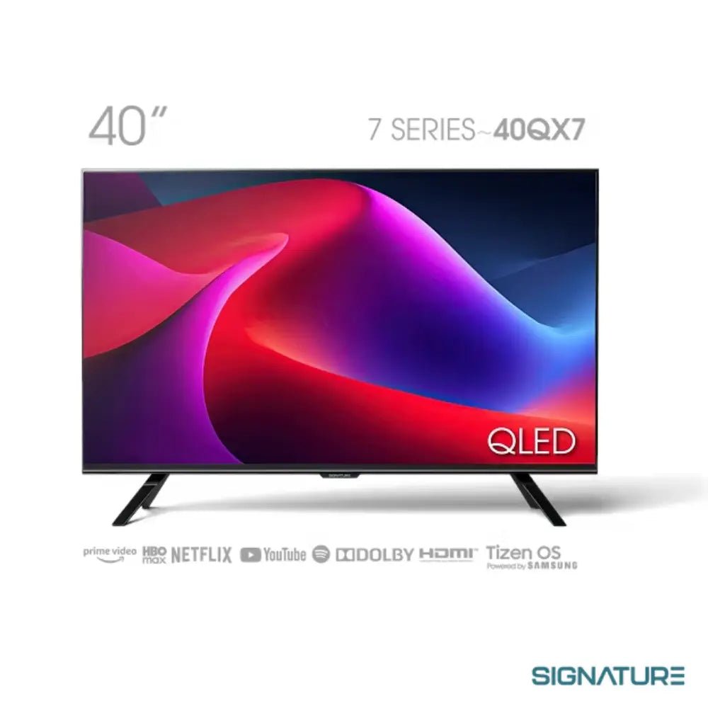 Signature 40" QLED TV Model 40QX7 - Friends Corporation