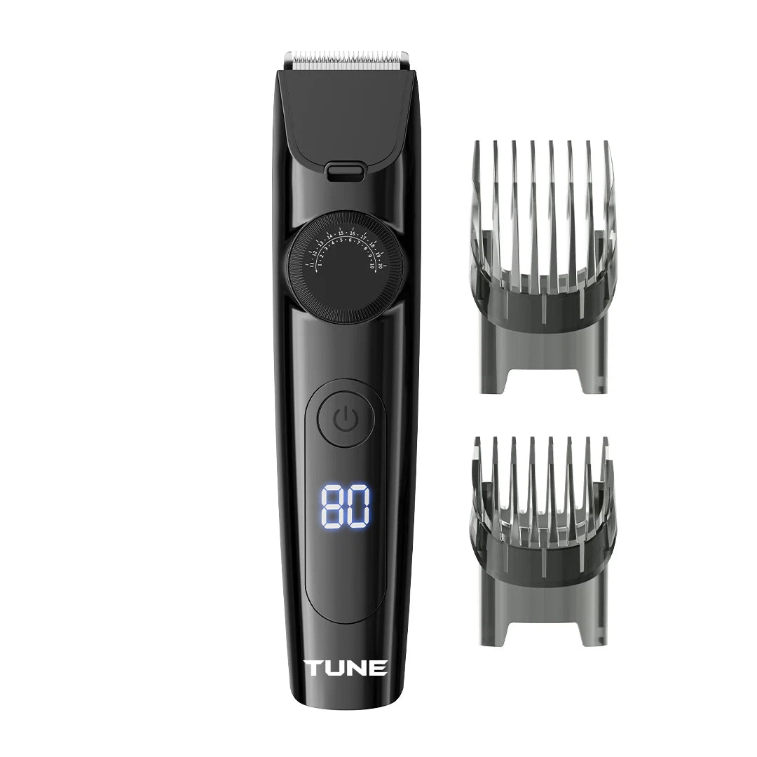 Tune Classic Waterproof IPX7 Hair Trimmer TR305 with two trimming combs