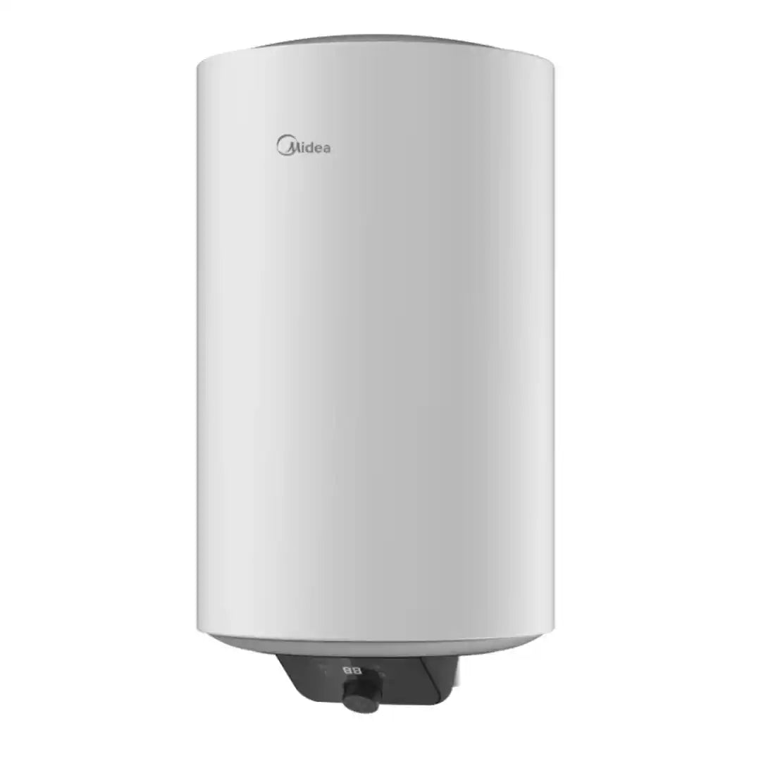 Midea D30-20EFG 30L smart electric geyser, front view