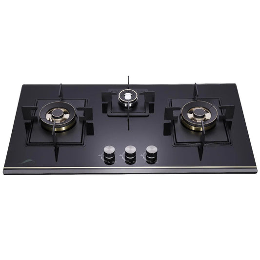 Signature Hob 3820BG #S6 – 80 cm Glass‑Top Gas Hob