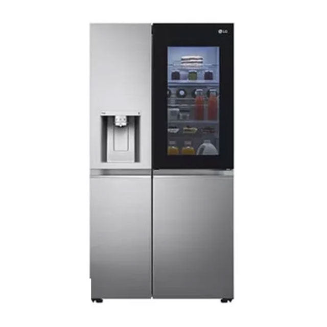 LG Side-by-Side Refrigerator with InstaView Door-in-Door Model GR-X267MSHS