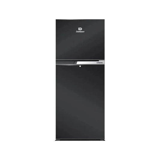 Dawlance 9 cu ft Double‑Door Refrigerator Model 9149 WB Chrome Hairline Black - Friends Corporation