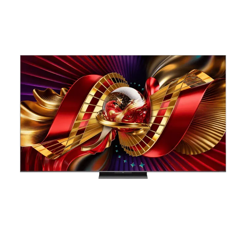 TCL 75C8L television front view