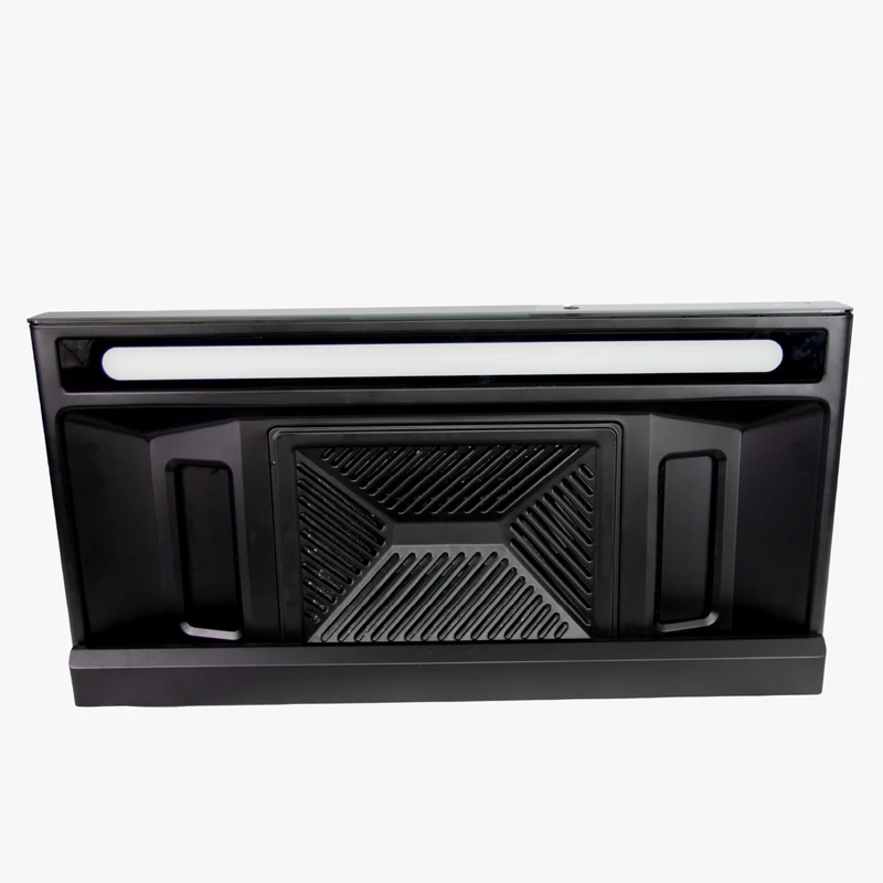 Canon A602B 90CM Black Glass Kitchen Range Hood