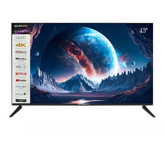 Konvo 43 Inch 4K QLED Google TV 43K7A