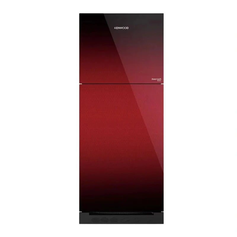 Kenwood 320 L Mirror‑Glass Top‑Mount Inverter Refrigerator Model KRF‑24457 GD MRG