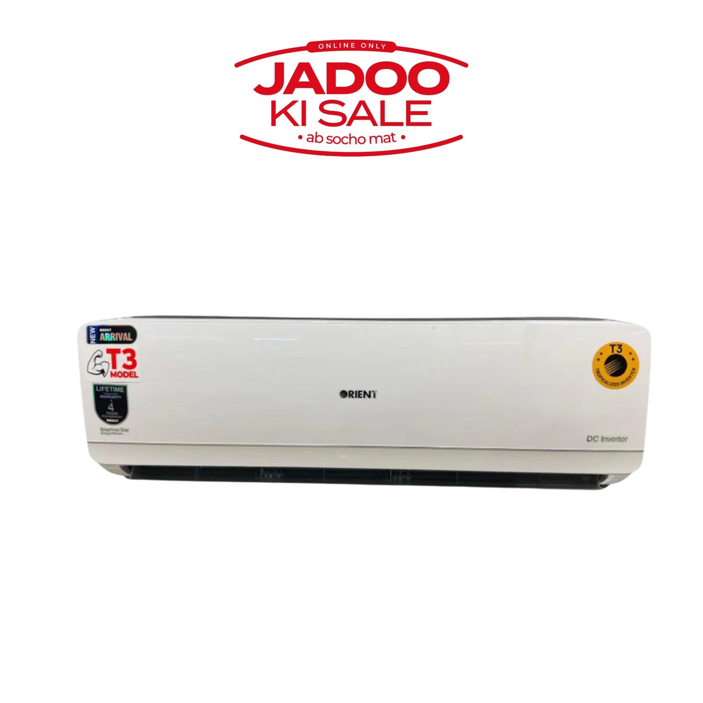 ORIENT 1.5 TON INVERTER AC Model 18G-STAR