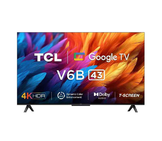 TCL 43″ V6B Series 4K HDR Google TV 43V6B