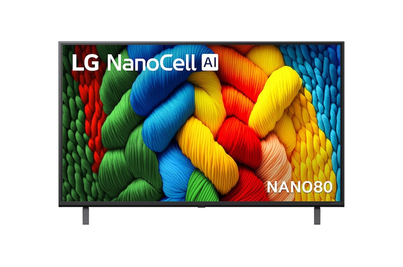 LG 43 Inch NanoCell AI NANO80 4K Smart TV 43NANO80ASA