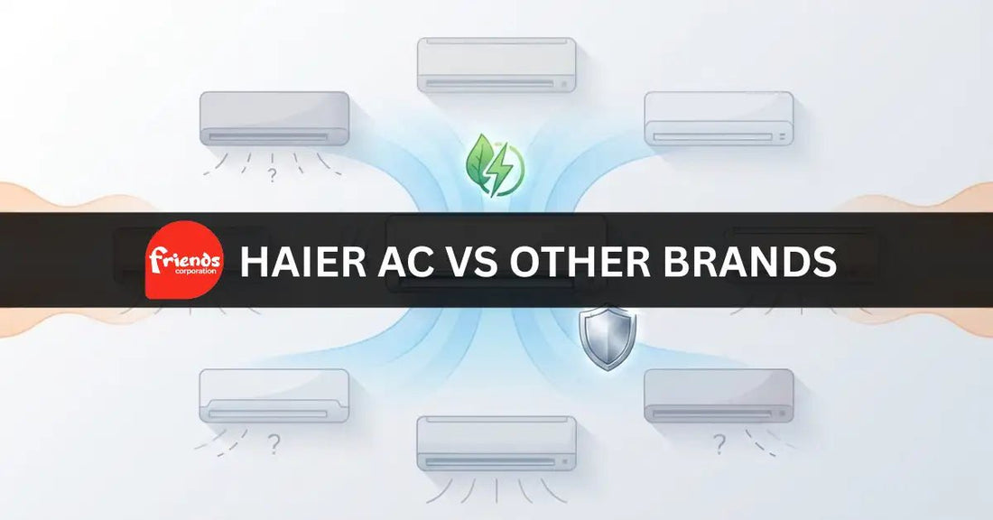 Haier AC vs Other Brands: What Makes Haier a Better Fit for Many Pakistani Homes - Friends Corporation