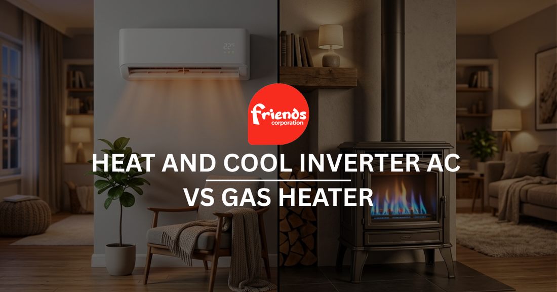 Heat and Cool Inverter AC vs Gas Heater: Winter Running Cost Compared