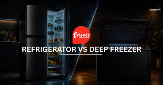 Refrigerator vs Deep Freezer