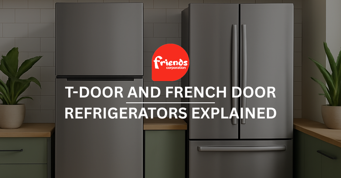 T-Door and French Door Refrigerators Explained
