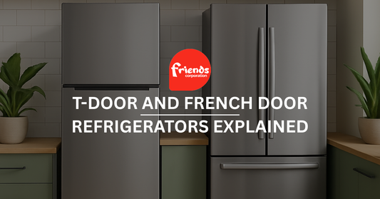 T-Door and French Door Refrigerators Explained