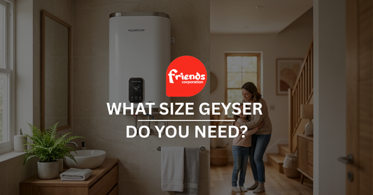 What Size Geyser Do You Need? Litres and Gallons by Family Size