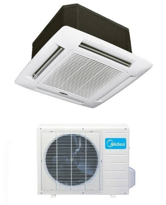 Midea 1.5 Ton Ceiling Cassette Inverter AC Model 18HRFN1‑QRD0W