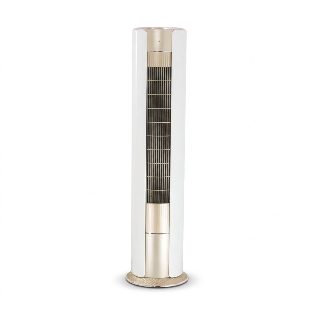 Gree floor standing air conditioner with champagne trim