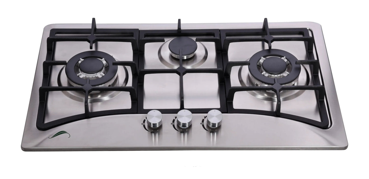 Signature Hob 3763S #S4 – 90 cm Tempered-Glass Gas Hob