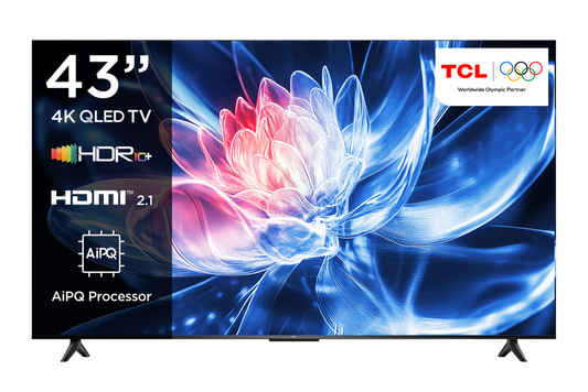 TCL 43-inch QLED Smart TV Model 43T6C