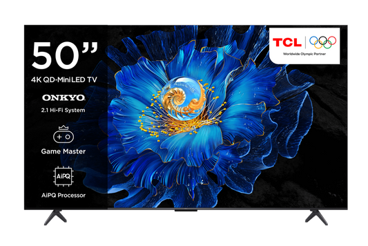 TCL 50-inch QD-Mini LED Smart TV Model 50C6KS
