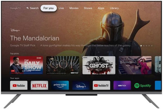 Skyworth 50" Crystal UHD Google LED TV Model 50G6600G