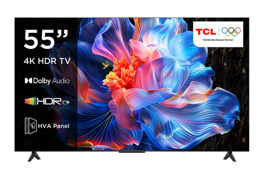 TCL 55-inch 4K HDR Smart TV Model 55P6K