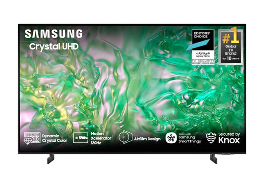 Samsung 85″ Crystal UHD 4K Smart TV Model 85DU8000